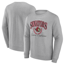 Ottawa Senators Gray Reign Supreme Pullover Sweatshirt