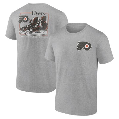 Футболка Philadelphia Flyers Heather Gray Glory Skates