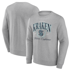 Seattle Kraken Gray Reign Supreme Pullover Sweatshirt