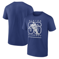 Футболка Tampa Bay Lightning Nikita Kucherov Blue Player Show Футболка Tampa Bay Lightning Nikita Kucherov Blue Player Show