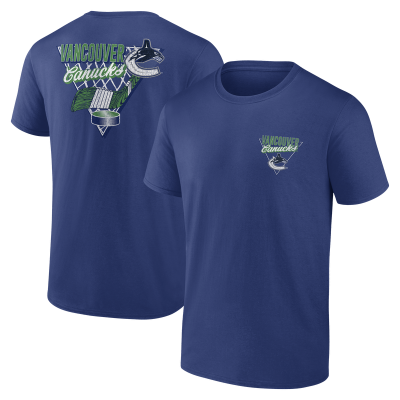 Vancouver Canucks Blue Net Slap T-Shirt