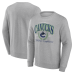Vancouver Canucks Gray Reign Supreme Pullover Sweatshirt
