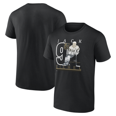 Футболка Vegas Golden Knights Jack Eichel Black Show