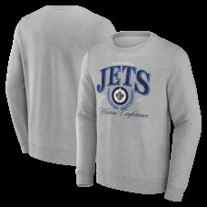 Winnipeg Jets Reign Supreme Pullover Sweatshirt - Gray