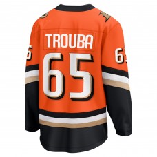 Джерси Anaheim Ducks Jacob Trouba Fanatics Orange Home Breakaway Джерси Anaheim Ducks Jacob Trouba Fanatics Orange Home Breakaway