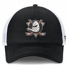 Бейсболка Anaheim Ducks Fanatics Black/White Core Primary Logo Trucker Бейсболка Anaheim Ducks Fanatics Black/White Core Primary Logo Trucker