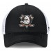 Бейсболка Anaheim Ducks Fanatics Black/White Core Primary Logo Trucker