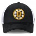 Бейсболка Boston Bruins Fanatics Black/White Core Primary Logo Trucker