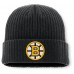 Шапка Boston Bruins Fanatics Black Primary Logo Cuffed Knit