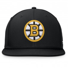 Бейсболка Boston Bruins Fanatics Black Primary Logo