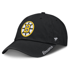 Женская бейсболка Boston Bruins Fanatics Black Core Logo