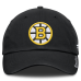 Женская бейсболка Boston Bruins Fanatics Black Core Logo