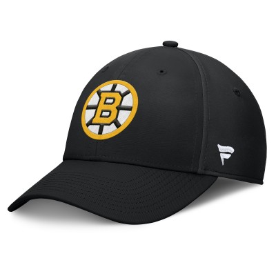Бейсболка Boston Bruins Fanatics Black Primary Logo