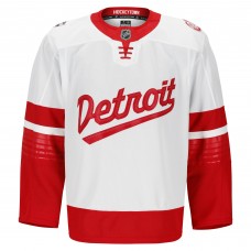 Игровая джерси Detroit Red Wings Fanatics White 2025 NHL Stadium Series Authentic Pro