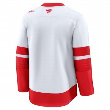 Игровая джерси Detroit Red Wings Fanatics White 2025 NHL Stadium Series Premium