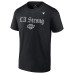 Unisex Los Angeles Kings Fanatics Black LA Strong T-Shirt