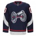 Именная игровая джерси Columbus Blue Jackets Fanatics 2025 NHL Stadium Series Authentic Pro Custom - Navy