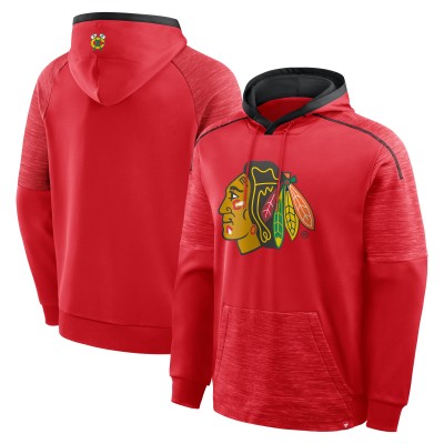 Толстовка Chicago Blackhawks Fanatics Red Goaltender Defender