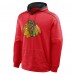 Толстовка Chicago Blackhawks Fanatics Red Goaltender Defender