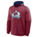 Colorado Avalanche Fanatics Burgundy Goaltender Defender Pullover Hoodie