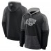 Los Angeles Kings Fanatics Black Goaltender Defender Pullover Hoodie