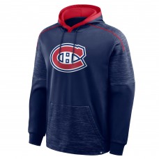 Montreal Canadiens Fanatics Navy Goaltender Defender Pullover Hoodie Montreal Canadiens Fanatics Navy Goaltender Defender Pullover Hoodie