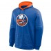 New York Islanders Fanatics Royal Goaltender Defender Pullover Hoodie