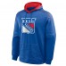 Толстовка New York Rangers Fanatics Blue Goaltender Defender