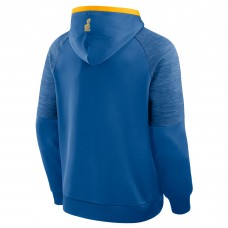 St. Louis Blues Fanatics Blue Goaltender Defender Pullover Hoodie