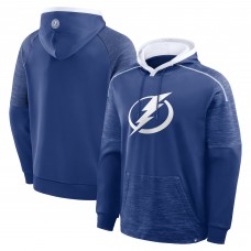 Tampa Bay Lightning Fanatics Blue Goaltender Defender Pullover Hoodie Tampa Bay Lightning Fanatics Blue Goaltender Defender Pullover Hoodie