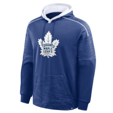 Toronto Maple Leafs Fanatics Blue Goaltender Defender Pullover Hoodie