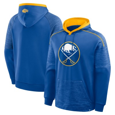 Buffalo Sabres Fanatics Royal Goaltender Defender Pullover Hoodie