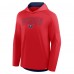 Washington Capitals Fanatics Red Penalty Shot Long Sleeve Hoodie T-Shirt