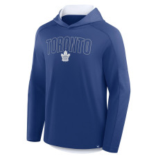Футболка Toronto Maple Leafs Fanatics Penalty Shot Long Sleeve Hooded - Blue