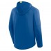 St. Louis Blues Fanatics Blue Penalty Shot Long Sleeve Hoodie T-Shirt
