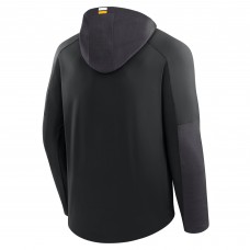 Футболка с длинным рукавом с капюшоном Boston Bruins Fanatics Black Penalty Shot Футболка с длинным рукавом с капюшоном Boston Bruins Fanatics Black Penalty Shot