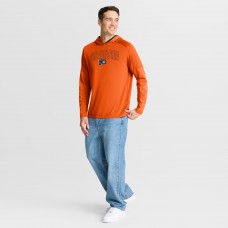 Толстовка Футболка Philadelphia Flyers Fanatics Orange Penalty Shot Long Sleeve