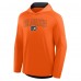 Толстовка Футболка Philadelphia Flyers Fanatics Orange Penalty Shot Long Sleeve