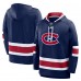 Толстовка Montreal Canadiens Fanatics Navy Prime Time Fleece