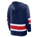 Columbus Blue Jackets Fanatics Navy Prime Time Fleece Hoodie