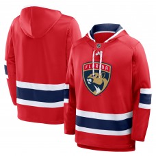 Толстовка Florida Panthers Fanatics Red Prime Time Fleece Толстовка Florida Panthers Fanatics Red Prime Time Fleece