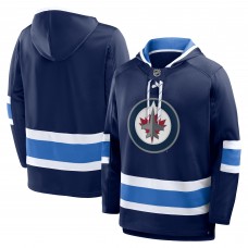 Толстовка Winnipeg Jets Fanatics Navy Prime Time Fleece