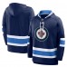 Толстовка Winnipeg Jets Fanatics Navy Prime Time Fleece