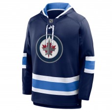 Толстовка Winnipeg Jets Fanatics Navy Prime Time Fleece