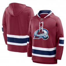 Толстовка Colorado Avalanche Fanatics Burgundy Prime Time Fleece