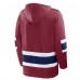 Толстовка Colorado Avalanche Fanatics Burgundy Prime Time Fleece