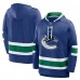 Vancouver Canucks Fanatics Blue Prime Time Fleece Hoodie