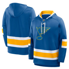St. Louis Blues Fanatics Blue Prime Time Fleece Hoodie St. Louis Blues Fanatics Blue Prime Time Fleece Hoodie