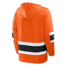 Толстовка Philadelphia Flyers Fanatics Orange Prime Time Fleece Толстовка Philadelphia Flyers Fanatics Orange Prime Time Fleece