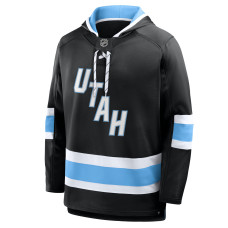 Толстовка Utah Mammoth Fanatics Black Prime Time Fleece Толстовка Utah Mammoth Fanatics Black Prime Time Fleece